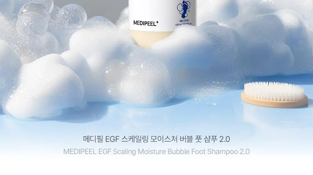 [베스트템] 메디필 EGF 스케일링 모이스처 버블 풋 샴푸 400ml 상세페이지 3